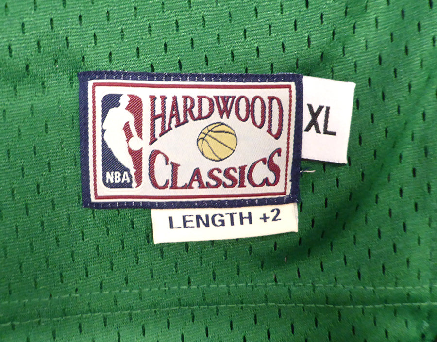 Boston Celtics Larry Bird Autographed Green Adidas Jersey Beckett BAS QR #BS30308