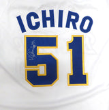 Orix Blue Wave Ichiro Suzuki Autographed White Mizuno Jersey JSA #ZZ13958