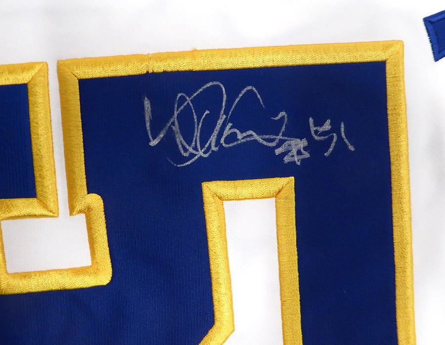 Orix Blue Wave Ichiro Suzuki Autographed White Mizuno Jersey JSA #ZZ13958