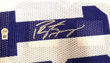 Indianapolis Colts Peyton Manning Autographed White Reebok Jersey SB XLI Beckett BAS QR #BS30364
