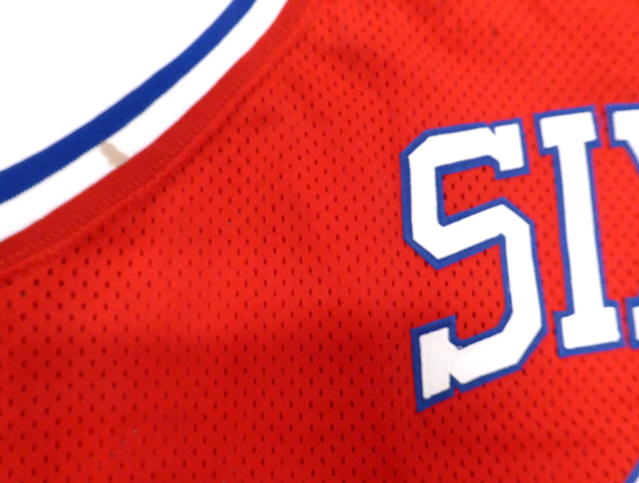 Philadelphia 76ers Hal Greer Autographed Red Jersey HOF 81 NBA "50" Beckett BAS QR #BS30062