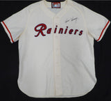 Seattle Mariners Goose Gossage Autographed Cream Ebbets Field Flannels Jersey June 11, 1994 Ebbets Field Turn Back The Clock Beckett BAS QR #BH26885