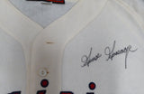 Seattle Mariners Goose Gossage Autographed Cream Ebbets Field Flannels Jersey June 11, 1994 Ebbets Field Turn Back The Clock Beckett BAS QR #BH26885