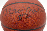 Moses Malone Autographed Spalding I /O Basketball Philadelphia 76ers JSA #AT76250