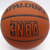 Rick Barry Autographed Spalding All Court Basketball Golden State Warriors "HOF 1987" JSA #AT76245