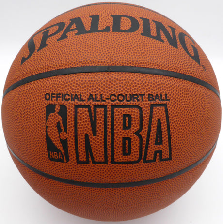 Rick Barry Autographed Spalding All Court Basketball Golden State Warriors "HOF 1987" JSA #AT76245