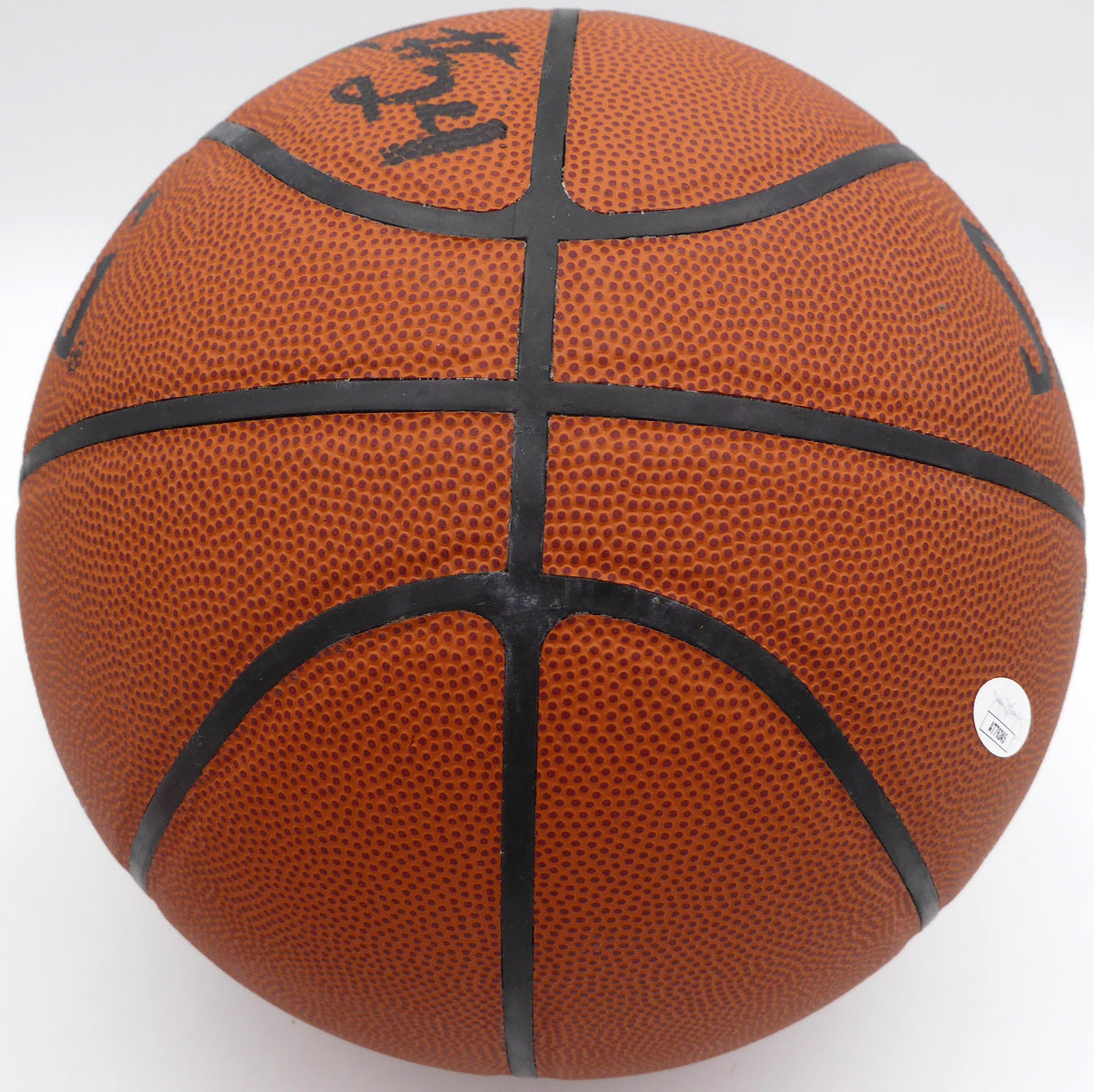 Rick Barry Autographed Spalding All Court Basketball Golden State Warriors "HOF 1987" JSA #AT76245