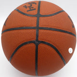 Rick Barry Autographed Spalding All Court Basketball Golden State Warriors "HOF 1987" JSA #AT76245