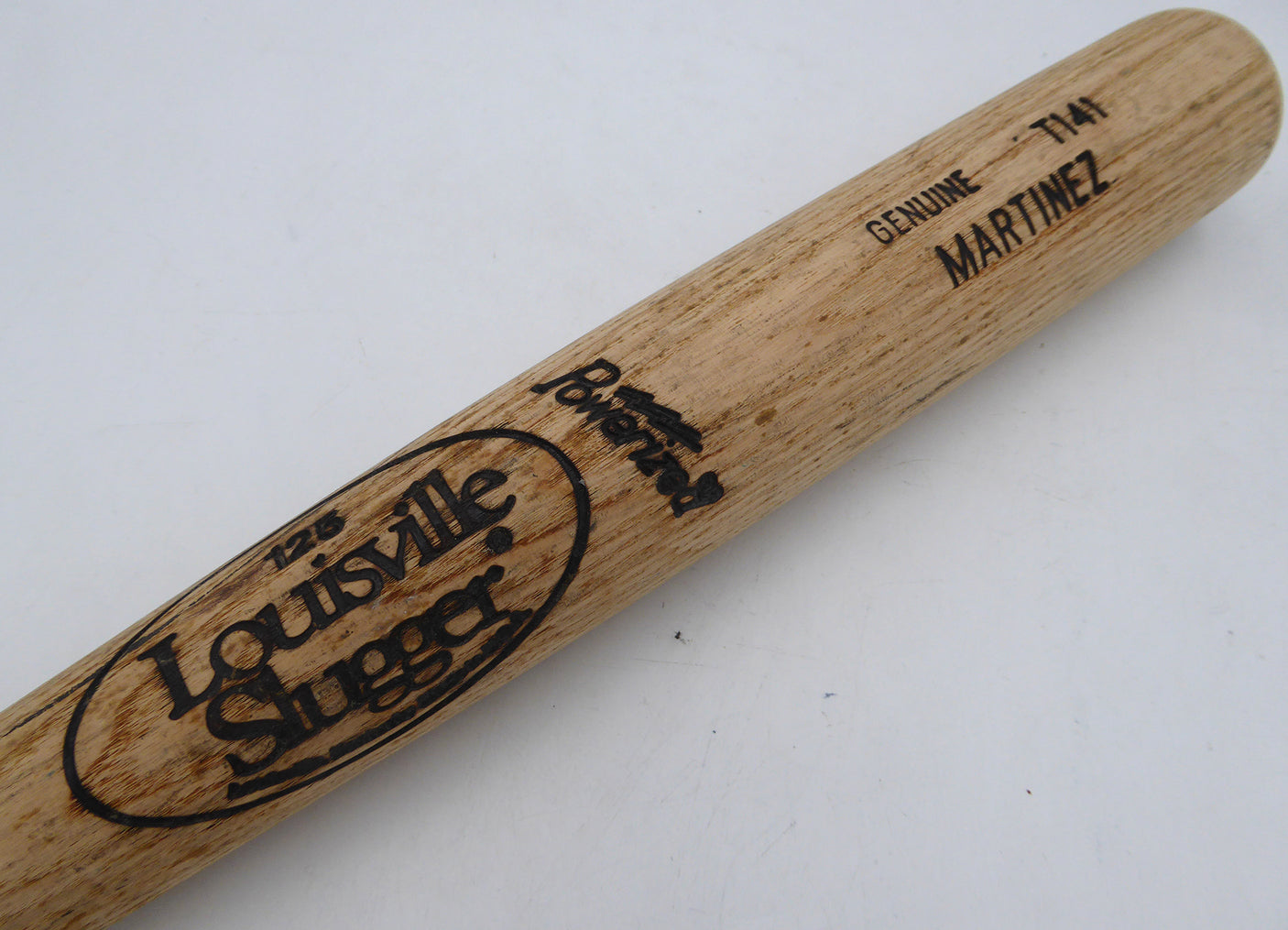 Tino Martinez Unsigned 1990 Game Used Bat Louisville Slugger T141 Seattle Mariners SKU #253141