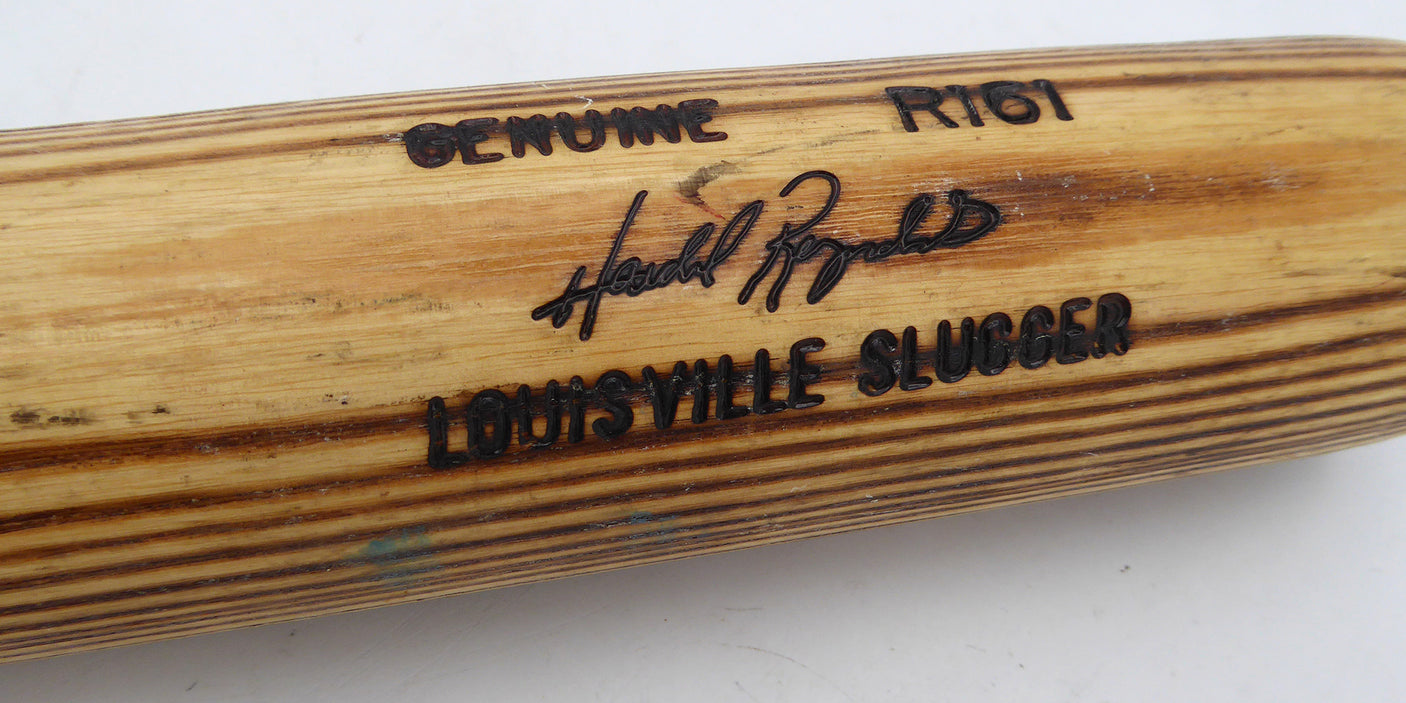 Harold Reynolds Unsigned Game Used Bat Louisville Slugger R161 Seattle Mariners SKU #253142