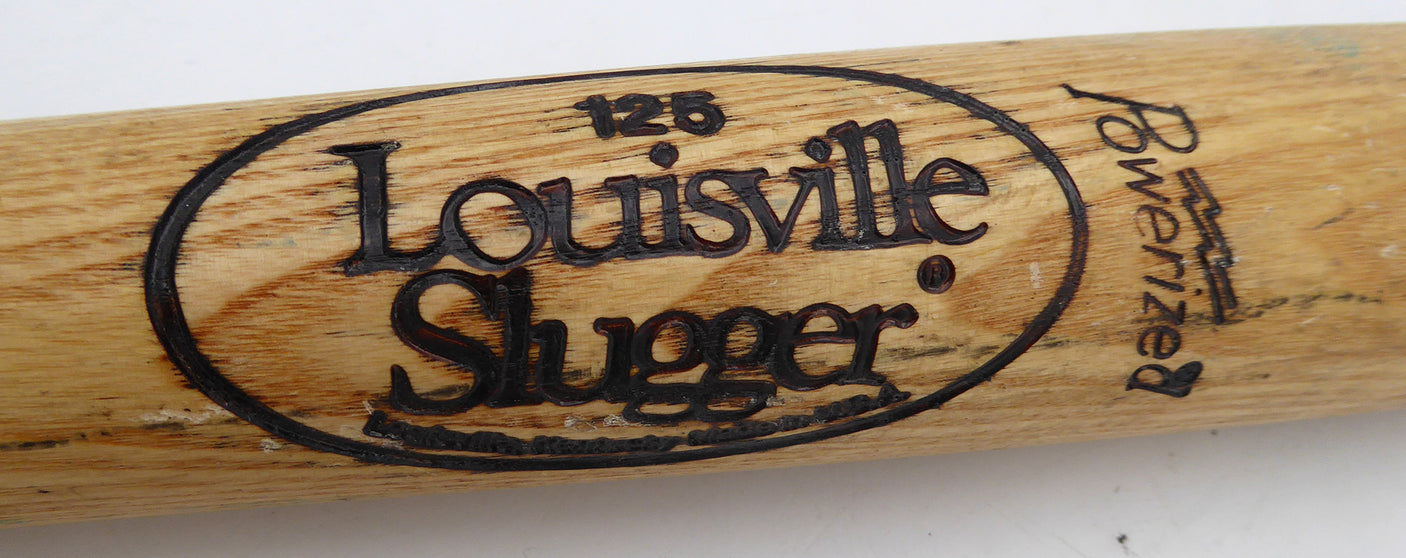 Bob Kearney Unsigned Game Used Bat Louisville Slugger R89 Seattle Mariners SKU #253147