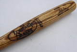 Spike Owen Unsigned Game Used Bat Louisville Slugger R161 Seattle Mariners SKU #253148