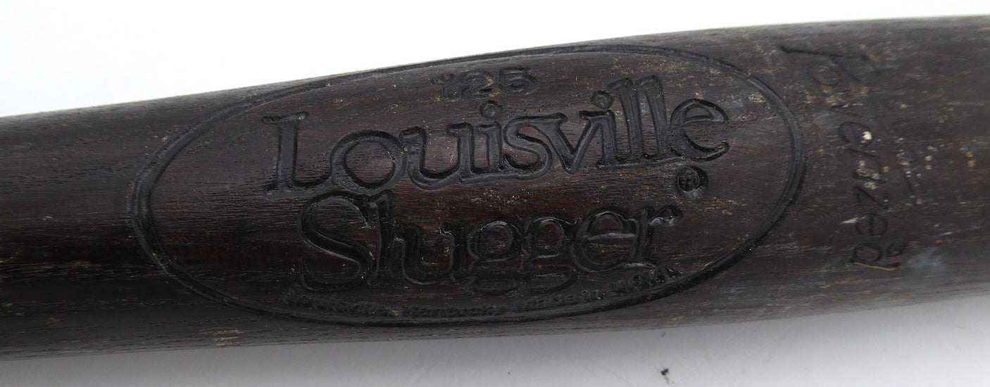 Phil Bradley Unsigned Game Used Bat Louisville Slugger R161 Seattle Mariners SKU #253153