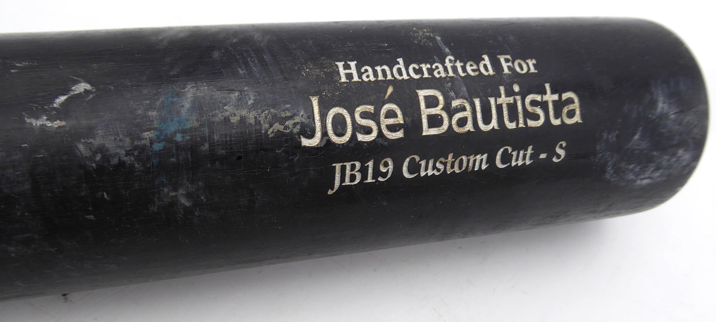 Jose Bautista Unsigned Game Used Bat Marucci Atlanta Braves, Toronto Blue Jays SKU #253158