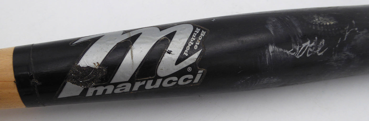 Jose Bautista Unsigned Game Used Bat Marucci Atlanta Braves, Toronto Blue Jays SKU #253158