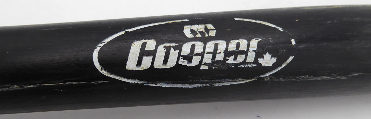 Jeffery Leonard Unsigned Game Used Bat Cooper Hac-Man San Francisco Giants SKU #253161