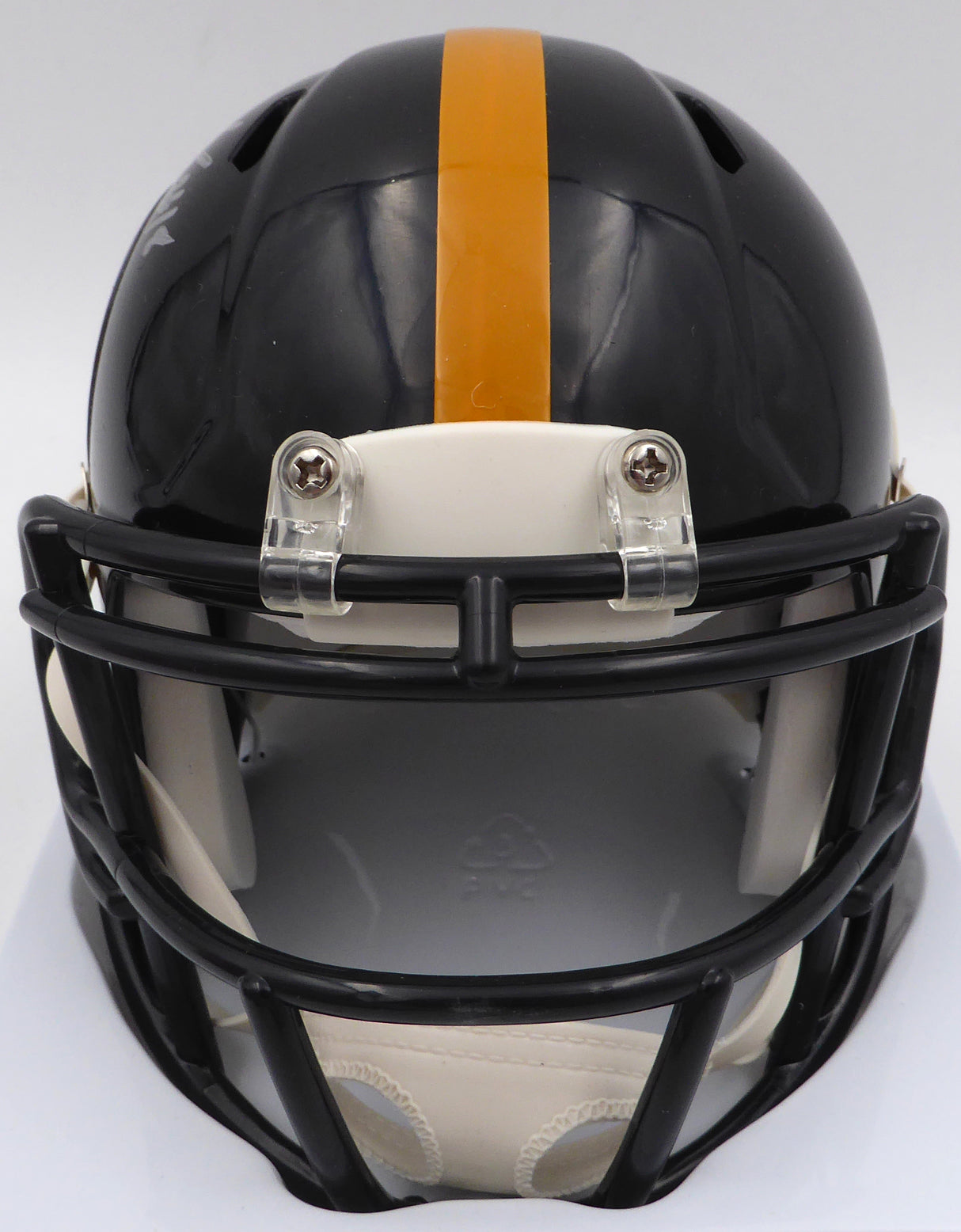 Diontae Johnson Autographed Black Speed Mini Helmet Pittsburgh Steelers Fanatics Holo #B789069