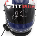 Danica Patrick Autographed Full Size Replica Racing Helmet Pretty Intense Career Stats Pristine Holo #PA352539