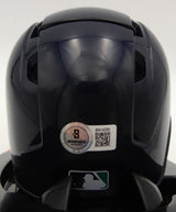 Julio Rodriguez Autographed Seattle Mariners Mini Helmet (Smudged) Beckett BAS QR #BN14295