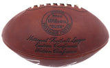 Jim Brown Autographed NFL Leather Football Cleveland Browns "HOF 71, 3X MVP, 64 Champs" PSA/DNA #AA97299