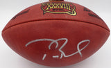 Tom Brady Autographed SB XXXVIII NFL Leather Football New England Patriots Fanatics Holo #B048290