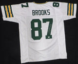 Green Bay Packers Robert Brooks Autographed White Jersey JSA #AU43226