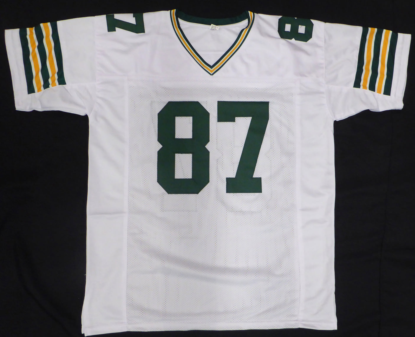 Green Bay Packers Robert Brooks Autographed White Jersey JSA #AU43226