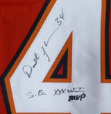 Tampa Bay Buccaneers Dexter Jackson Autographed Red Jersey "S.B. XXXVII MVP" Beckett BAS QR #BN14839