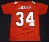 Tampa Bay Buccaneers Dexter Jackson Autographed Red Jersey "S.B. XXXVII MVP" Beckett BAS QR #BN14840
