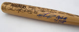 Ken Griffey Jr. & Edgar Martinez Autographed 1995 Commemorative Bat Seattle Mariners "The Double 10/8/95" Beckett BAS Witness #3W076820