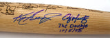 Ken Griffey Jr. & Edgar Martinez Autographed 1995 Commemorative Bat Seattle Mariners "The Double 10/8/95" Beckett BAS Witness #3W076820