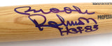 Brooks Robinson Autographed Rawlings Bat Baltimore Orioles "HOF 83" Beckett BAS QR #BS30553