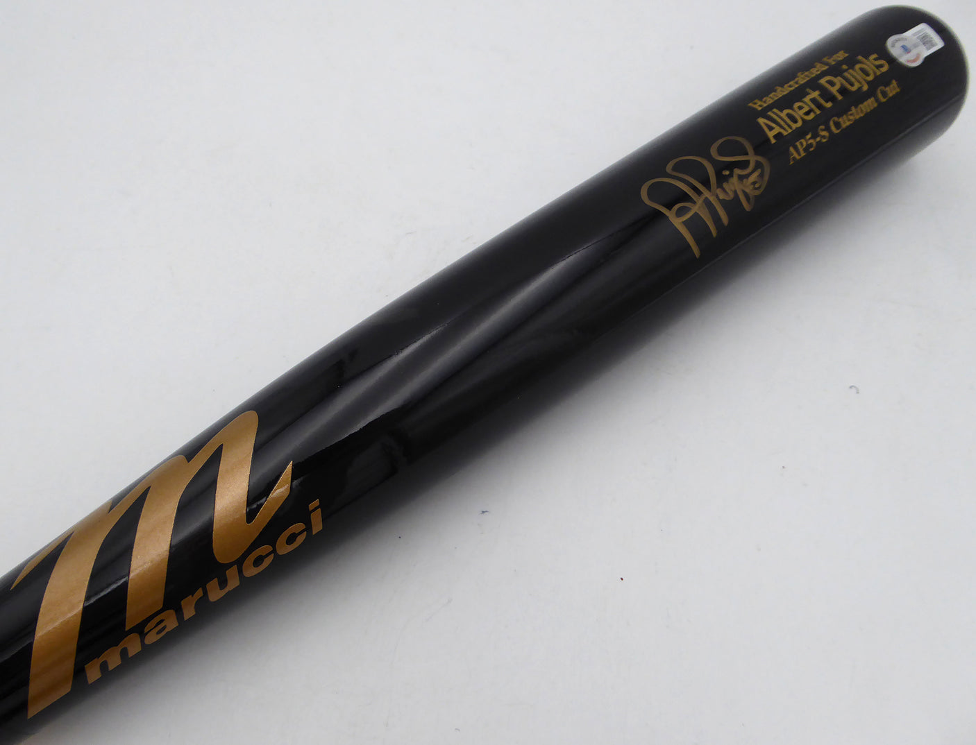 Albert Pujols Autographed Marucci Player Model Bat St. Louis Cardinals Beckett BAS Witness #WZ08031
