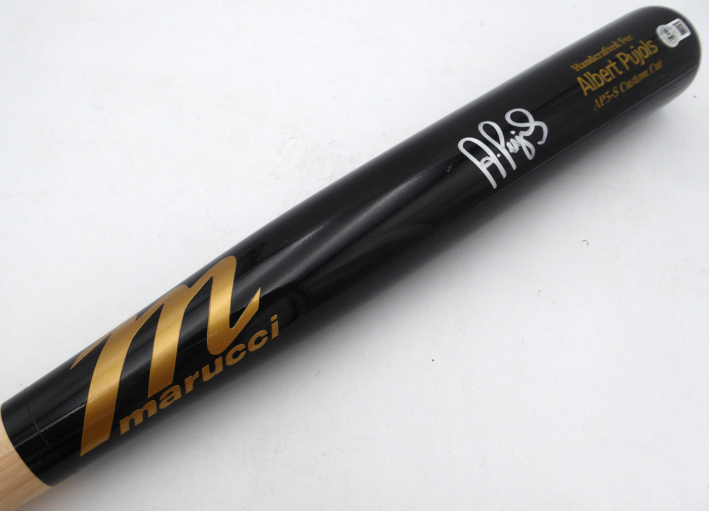 Albert Pujols Autographed Marucci Player Model Bat St. Louis Cardinals Beckett BAS Witness #3W342196