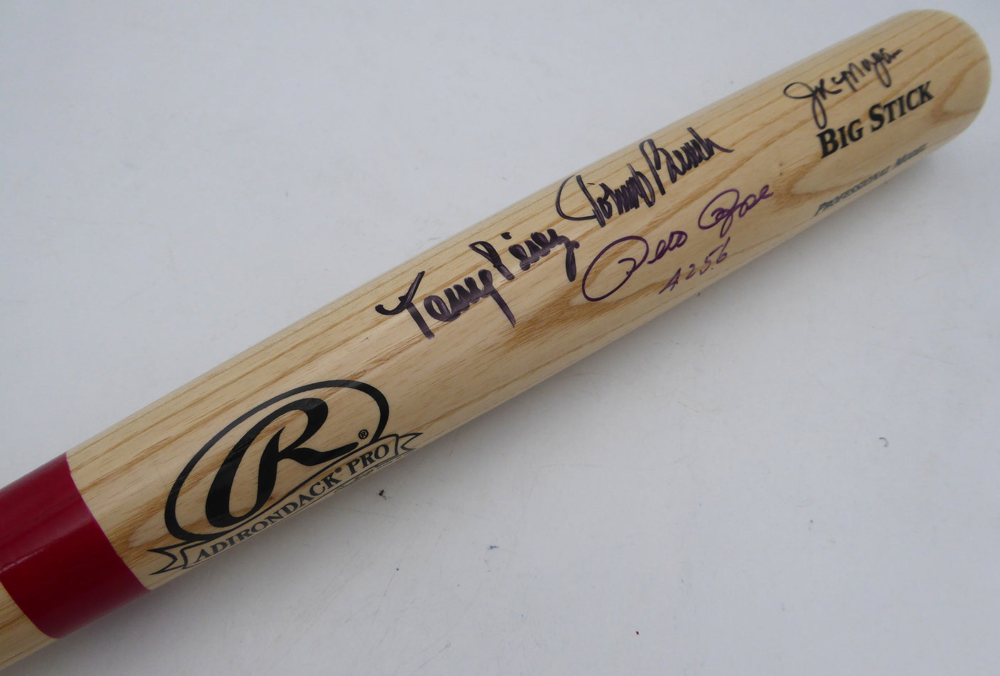 Johnny Bench, Pete Rose, Tony Perez and Joe Morgan Autographed Rawlings Bat Cincinnati Reds Fanatics Holo #A531218