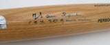Warren Spahn Autographed Adirondack Bat Milwaukee Braves "13X 20 Game Winner" MLB Holo #TD 00004085