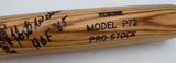 Hoyt Wilhelm Autographed Louisville Slugger Bat New York Giants "HOF 85" Beckett BAS QR #BS30666