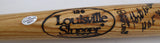 Hoyt Wilhelm Autographed Louisville Slugger Bat New York Giants "HOF 85" Beckett BAS QR #BS30666