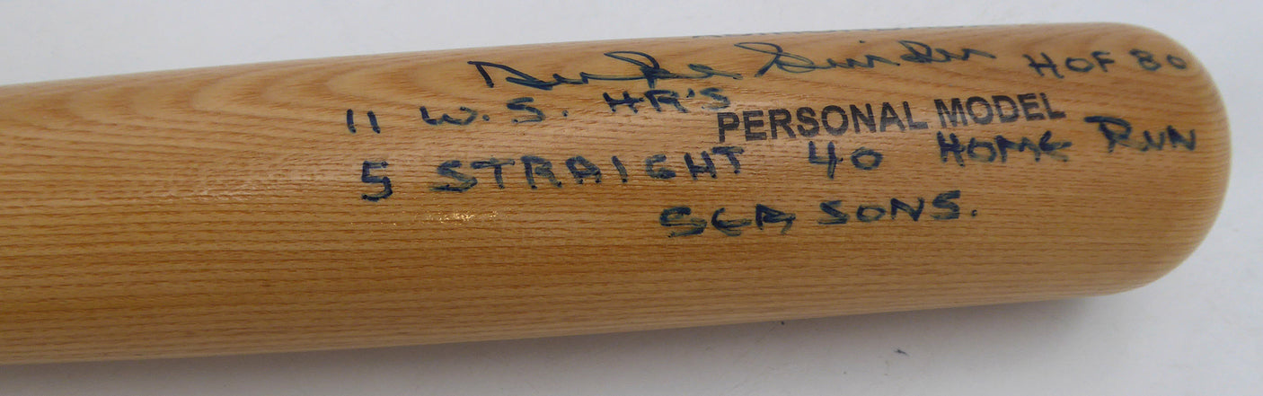 Duke Snider Autographed Adirondack Bat Brooklyn Dodgers "HOF 80, 11 W.S. HR's, 5 Straight 40 Home Run Seasons" PSA/DNA #H73548