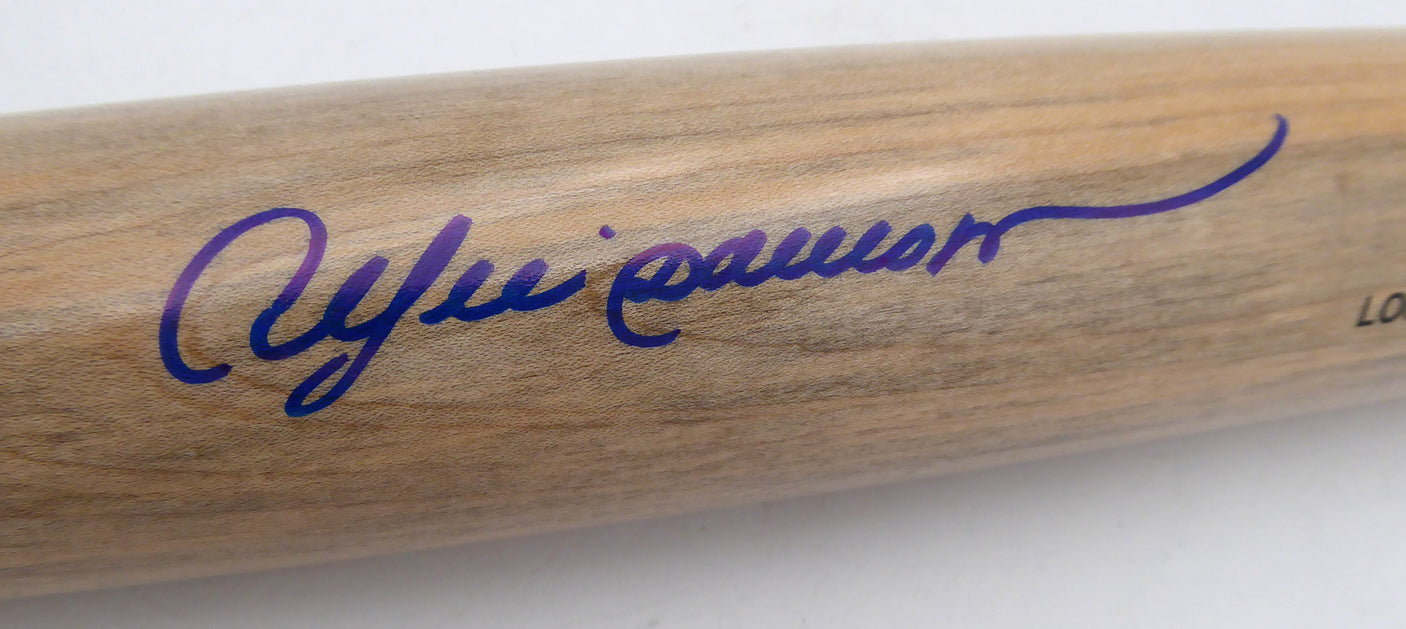 Andre Dawson Autographed Louisville Slugger Bat Chicago Cubs Beckett BAS Witness #2W628428
