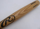 Ernie Banks Autographed Rawlings Bat Chicago Cubs "Mr. Cub 512 HR's" Beckett BAS QR #BS30667