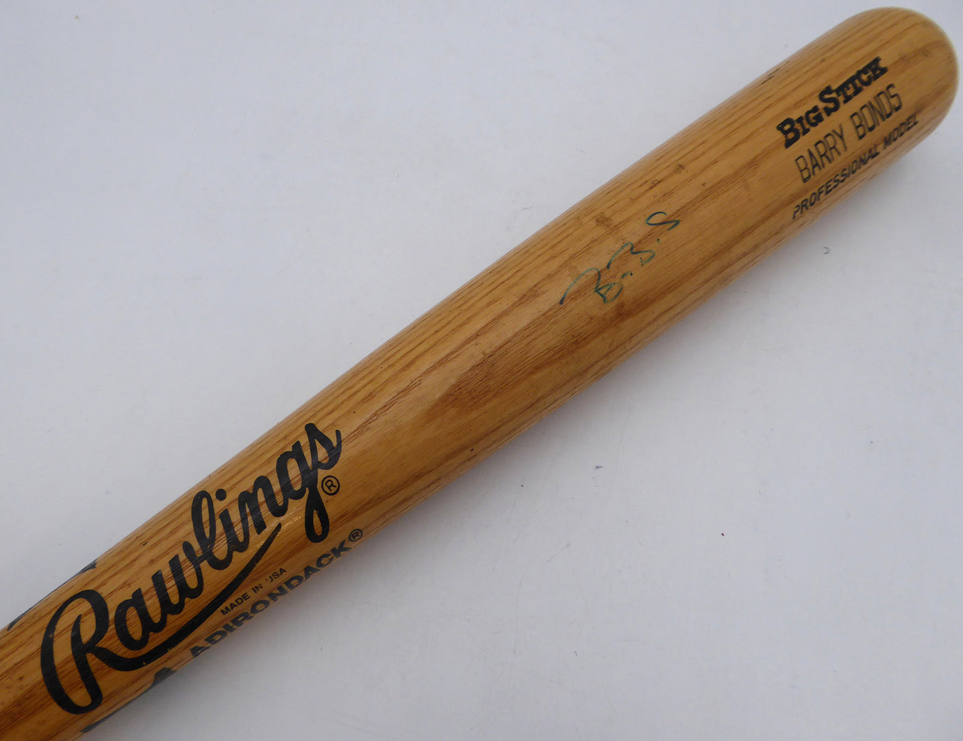 Barry Bonds Autographed Rawlings Bat San Francisco Giants Beckett BAS QR #BS30663