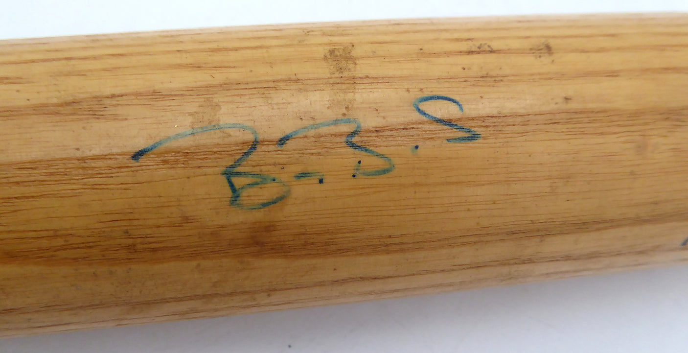 Barry Bonds Autographed Rawlings Bat San Francisco Giants Beckett BAS QR #BS30663
