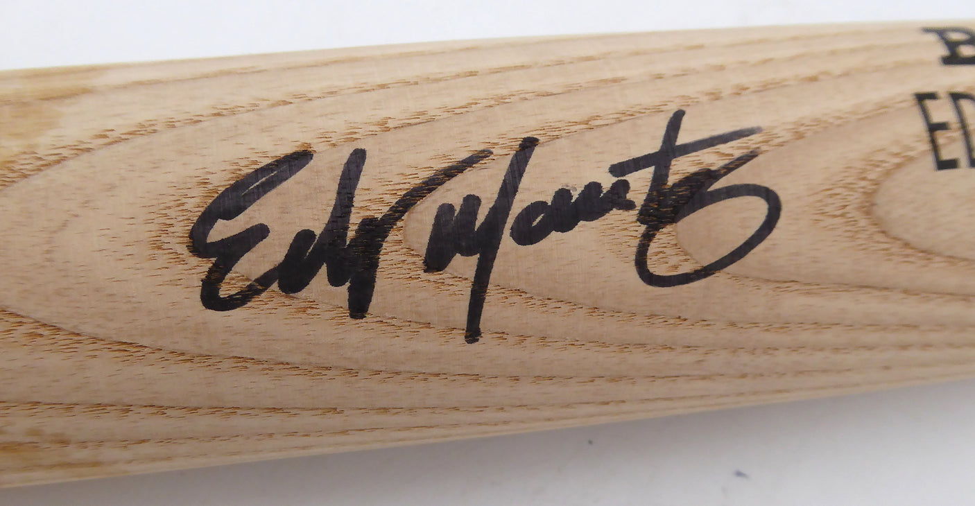 Edgar Martinez Autographed Rawlings Game Model Bat Seattle Mariners Beckett BAS QR #BS30661