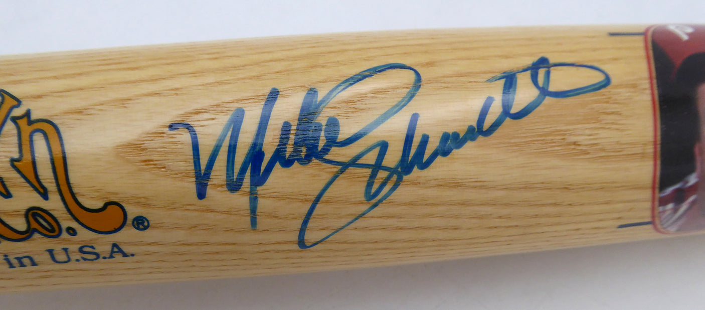 Mike Schmidt Autographed Cooperstown Bat Philadelphia Phillies Beckett BAS QR #BS30660