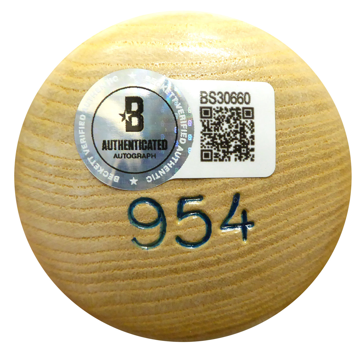 Mike Schmidt Autographed Cooperstown Bat Philadelphia Phillies Beckett BAS QR #BS30660