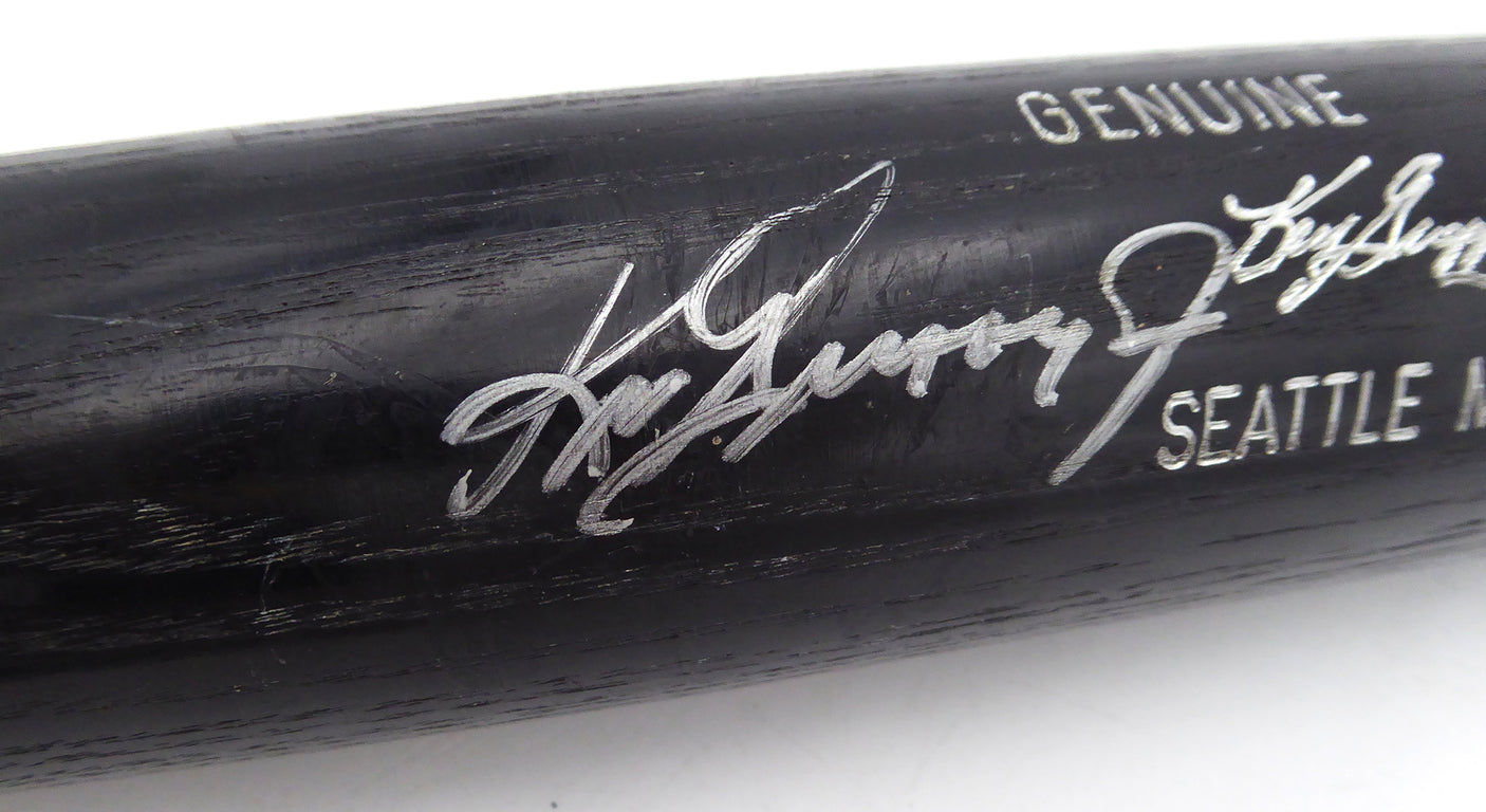 Ken Griffey Jr. Autographed Louisville Slugger Game Model C271 Bat Seattle Mariners Beckett BAS QR #BS30662