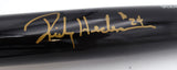 Rickey Henderson Autographed Mizuno Bat Oakland A's, New York Yankees Beckett BAS QR #BS30852
