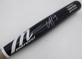 Francisco Alvarez Autographed Marucci Pro Model Bat New York Mets Beckett BAS Witness #676042