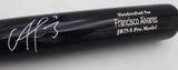 Francisco Alvarez Autographed Marucci Pro Model Bat New York Mets Beckett BAS Witness #676042
